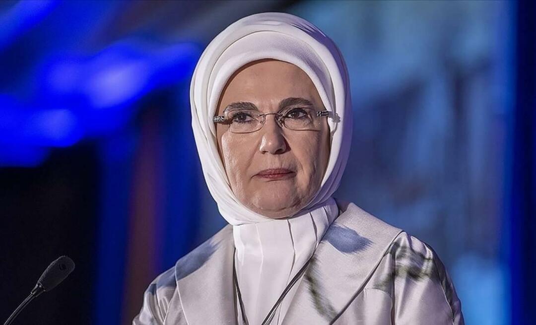 Chamado de Gaza da primeira-dama Erdoğan! “Apelo à humanidade que assiste a esta crueldade”