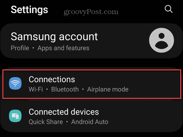 esqueça uma conexão Wi-Fi no Android