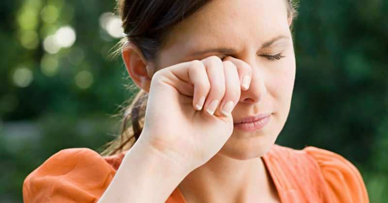 alergia ocular pode ser vista de três maneiras