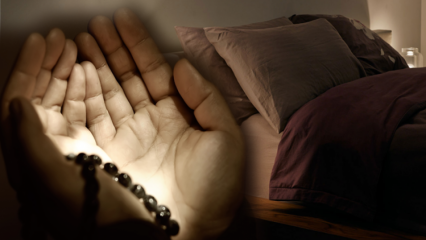 Orações e suras para serem lidas antes de ir para a cama à noite! Circuncisões a serem feitas antes de dormir